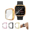 Fitbit versa 2 / versa Watch Case Cover Ultra-Slim Luxury Crystal Screen Protector Cover Protector miniinthebox