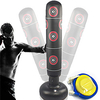 Fitness Punching Bag for Kids Punching Heavy Bag Inflatable Punching Tower Bag Freestanding Children Fitness Play Adults De-Stress Boxing Target Bag miniinthebox