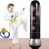 Fitness Punching Bag Heavy Punching Bag Inflatable Punching Tower Bag Freestanding Children Fitness Play Adults De-Stress Boxing Target Bag 5.25ft miniinthebox