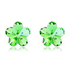 Five-Petaled Flowers Crystal Earrings