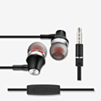 FIXST FIXST FE02 Wired In-ear Earphone Wired Stereo with Microphone with Volume Control InLine Control for Premium Audio