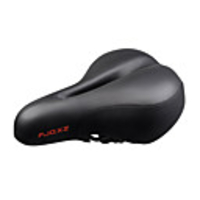 FJQXZ Bike Saddle / Bike Seat Extra Wide / Extra Large Breathable Comfort PU Leather Silica Gel Cycling Road Bike Mountain Bike MTB Black Red Blue