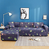Flamingo Print Dustproof All-powerful Slipcovers Stretch L Shape Sofa Cover Super Soft Fabric Couch Cover Sofa Furniture Protector with One Free Boster Case miniinthebox