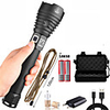 Flashlight Kits Handheld Flashlights / Torch Waterproof 18650 lm LED Emitters 3 Mode with USB Cable with Batteries and Chargers Waterproof Portable Wearproof Durable Camping / Hiking / Caving