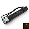 Flashlight Shaped Green Laser Pointer with Battery (5mw, 532nm, Black)