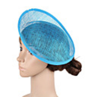 Flax Fascinators with Solid 1 Piece Anniversary / Birthday Headpiece