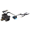 Flex Cable With Cudio Connector For Iphone 4G(BLACK)
