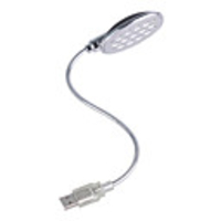 Flexible Neck USB Powered 13-LED Bright White Light for Laptop