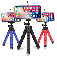 Flexible Tripod Phone Holder for iPhone 12 for Samsung Sponge Octopus Mobile Phone Stand Smartphone Tripod for Camera miniinthebox