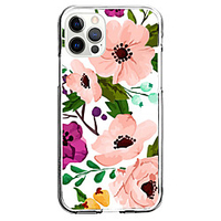 Floral / Botanical Floral Case For Apple iPhone 12 iPhone 11 iPhone 12 Pro Max Unique Design Protective Case Shockproof Back Cover TPU