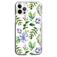 Floral / Botanical Floral Case For Apple iPhone 12 iPhone 11 iPhone 12 Pro Max Unique Design Protective Case Shockproof Back Cover TPU