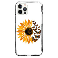 Floral / Botanical Floral Case For Apple iPhone 12 iPhone 11 iPhone 12 Pro Max Unique Design Protective Case Shockproof Back Cover TPU