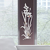 Floral / Botanical Wall Stickers Mirror Wall Stickers Decorative Wall Stickers,  Acrylic Home Decoration Wall Decal Wall Decoration 1pc