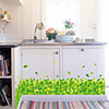 Floral / Botanical Wall Stickers Plane Wall Stickers Decorative Wall Stickers,  PVC Home Decoration Wall Decal Wall Decoration 1pc / Removable