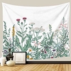 floral botanical tapestry herbs wildflower plant wall hanging flower aesthetic tapestry decor for bedroom dorm amp; 40;large-79 x 59 inamp; 41;