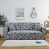 Floral Print 1-Piece Sofa Cover Couch Cover Furniture Protector Soft Stretch Slipcover Spandex Jacquard Fabric Super Fit for 1~4 Cushion Couch and L Shape Sofa, Easy to Install(1 Free Cushion Cover)