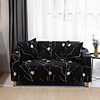 Floral Print Sofa Cover Couch Cover Furniture Protector Soft Stretch Sofa Slipcover Spandex Jacquard Fabric Super Fit for 1~4 Cushion Couch and L Shape Sofa, Easy to Install