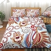 Floral Printed 3-Piece Duvet Cover Set Hotel Bedding Sets Comforter Cover with Soft Lightweight Microfiber,  Include 1 Duvet Cover,  2 Pillowcases (1 Pillowcase for Twin/Single) miniinthebox