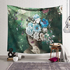 Floral Woman Fantasy Wall Tapestry Art Decor Blanket Curtain Hanging Home Bedroom Living Room Decoration Polyester miniinthebox