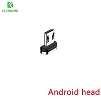 FLOVEME Micro USB Adapter(only) 2 A Normal Aluminum USB Cable Adapter For Samsung / Huawei / Xiaomi