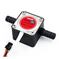 Flow meter fuel gauge flowmeter caudalimetro counter flow indicator sensor milk honey detergent Hall flowmeter G1/2 0-10LPM