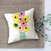 Flower Bloom Double Side Cushion Cover 1PC Soft Decorative Square Throw Pillow Cover Cushion Case Pillowcase for Sofa Bedroom Livingroom Outdoor Superior Quality Machine Washable Outdoor Cushion for Sofa Couch Bed Chair miniinthebox