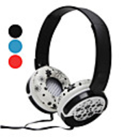 Flower Fairy Powerful Bass Multimedia Headphone with Microphone