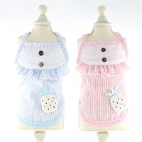 Flower Lace Dog Dress Cat Princess Suspender Costume Puppy Tutu FloralBow Clothes Puppy Embroidery Skirt for Cats Teddy Dog Small Medium Dogs miniinthebox