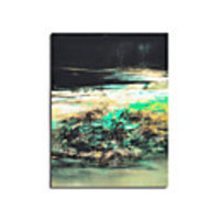 Flower Oil Painting Style Art Print without Stretched Frame