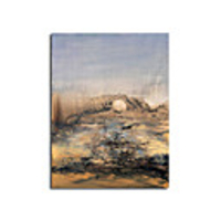 Flower Oil Painting Style Art Print without Stretched Frame