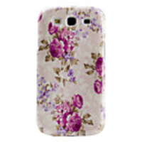 Flower Pattern Hard Case for Samsung Galaxy S3 I9300