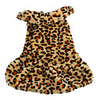 Fluffy Style Warm Soft Dress for Dogs (XS-XL,  Brown)