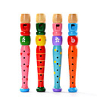 Flute Sound Wood Unisex Adults Kids Graduation Gifts Toy Gift