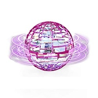 Flying Gadget Flying Toy Hand Operated Drones Spacecraft UFO Rechargeable 360° Rotation with Infrared Sensor Plastic Shell Kid