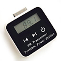 FM Transmitter Solar Charger for iPhone/ipod/Cellphones