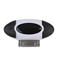 FM Transmitter for iPhone/iPod/MP3 with (White Black)