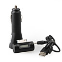 FM Transmitter with LCD Display for iPhone 3G Nano iTouch Shuffle