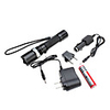 Focus Adjustable Zoom 3-Mode Cree Q5 LED Flashlight Set (3W,  200LM,  1x18650)