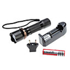 Focus Adjustable Zoom 3-Mode Cree Q5 LED Flashlight Set (3W,  200LM,  1x18650)