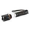 Focus Zoom Retractable Camping Torch 3-Mode Cree Q5 LED Flashlight (210LM,  1x18650)