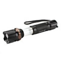 Focus Zoom Retractable Camping Torch 3-Mode Cree Q5 LED Flashlight (210LM,  1x18650)