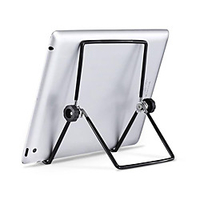Foldable Metal Tablet Stand Adjustable Big Phone Tablet Desktop Holder Mount Cooling Fast Universal for iPad iPhone