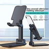 Foldable Mobile Phone Holder Stand, Retractable Adjustable Phone Holder Cradle with iPhone 12 11 Pro Max X iPad and All Smartphones Adjustable Metal Desk Desktop Tablet Universal Cell Phone Holder miniinthebox