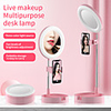 Folding Ring Light Photography LED Selfie Annular Lamp Photo Studio Light With Clip For Youtube tik tok Video Live Stream Lamp