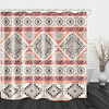 folk-custom Print Waterproof Fabric Shower Curtain for Bathroom Home Decor Covered Bathtub Curtains Liner Includes with Hooks