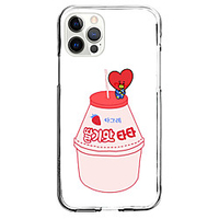 Food Case For Apple iPhone 12 iPhone 11 iPhone 12 Pro Max Unique Design Protective Case and Screen Protector Shockproof Back Cover TPU