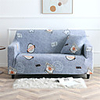 Football Series 1-Piece Sofa Cover Couch Cover Furniture Protector Soft Stretch Slipcover Spandex Jacquard Fabric Super Fit for 1~4 Cushion Couch and L Shape Sofa, Easy to Install(1 Free Cushion Cover)