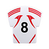 Football Team 4-Port USB 2.0 HUB(Red)