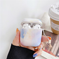 For Airpods 2 1 Earphone Case Marble Pattern Funda For Apple Airpods Soft TPU Cover Coque on For Airpod Air pods Shockproof Box