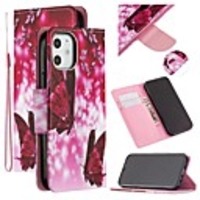 For Apple iPhone 12 Pro Max Wallet Card Holder with Stand Full Body Cases Butterfly PU Leather iPhone 12 Mini SE 2020 11 Pro XR XS Max 7 8 Plus 6 6S Plus